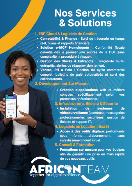 Africanteam — Nos Services et Solutions